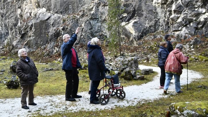 Novembers utflykt till Kalkbro och Åkers skogarna
