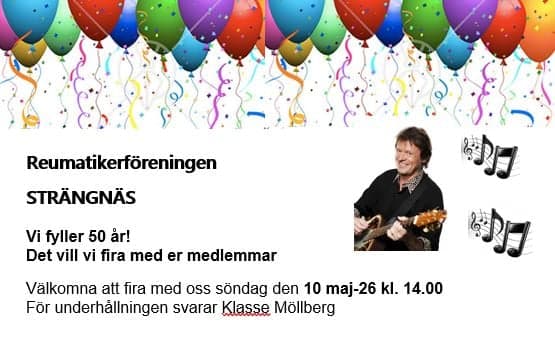 50-årsfirande med Klasse Möllberg