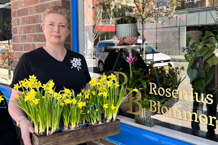 Medlemsträff med florist Sara Sjödin 9 maj