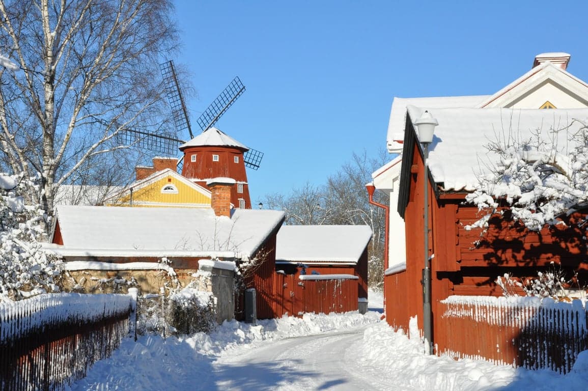 Vinter i Strängnäs