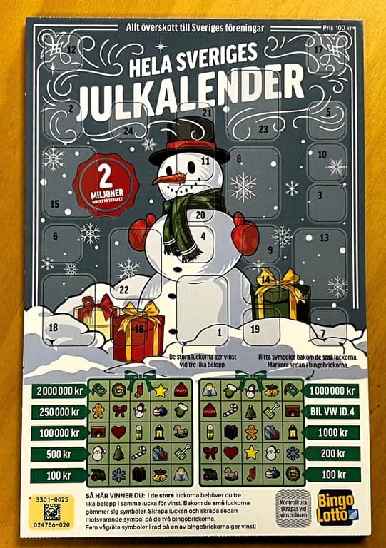 Julkalender 2025