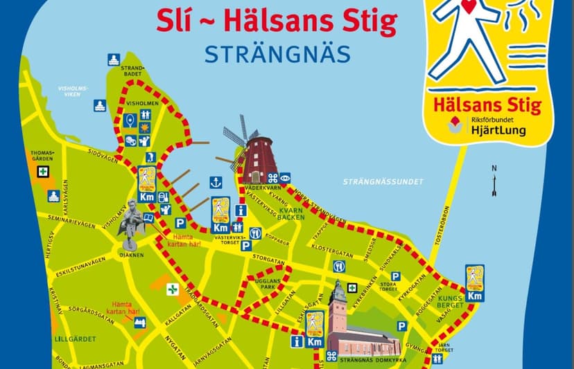 Promenad på Hälsans stig onsdag 30 augusti